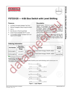 FSTD3125QSC datasheet  